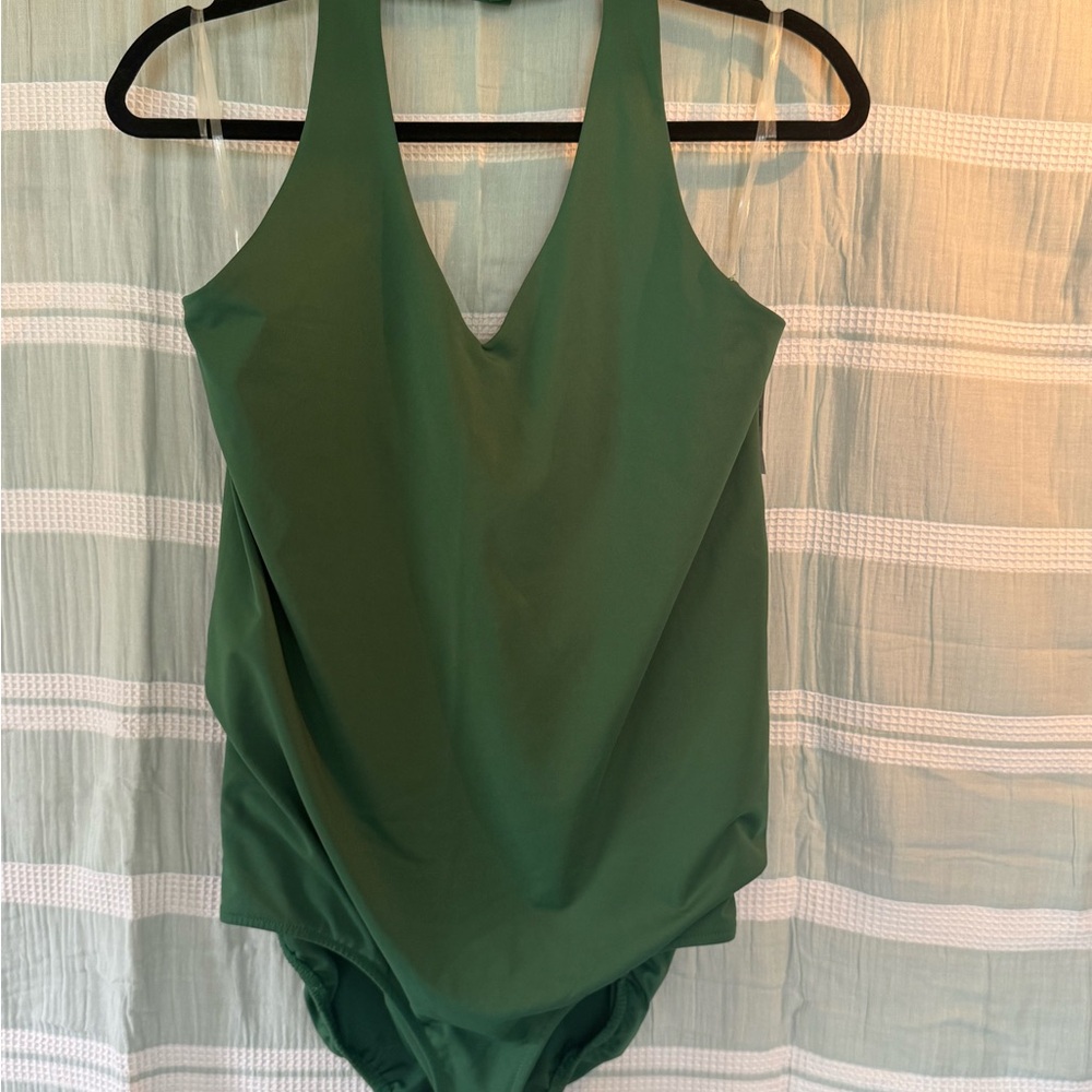 Green One-Piece Bodysuit